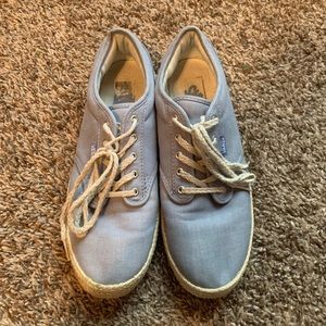 Light blue vans